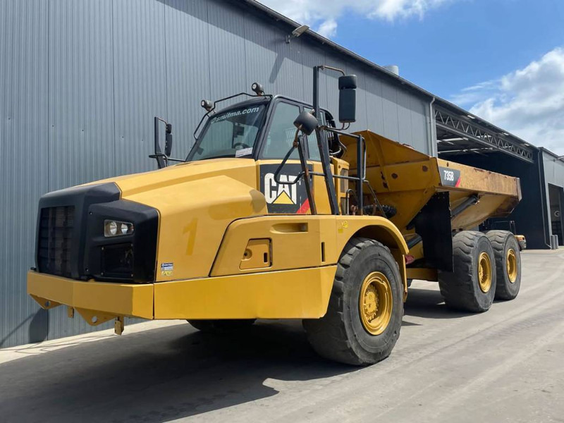 Cat 735 | 735B - Xe ben đổ có khớp nối: hình 1 Cat 735 | 735B - Xe ben đổ có khớp nối: hình 1