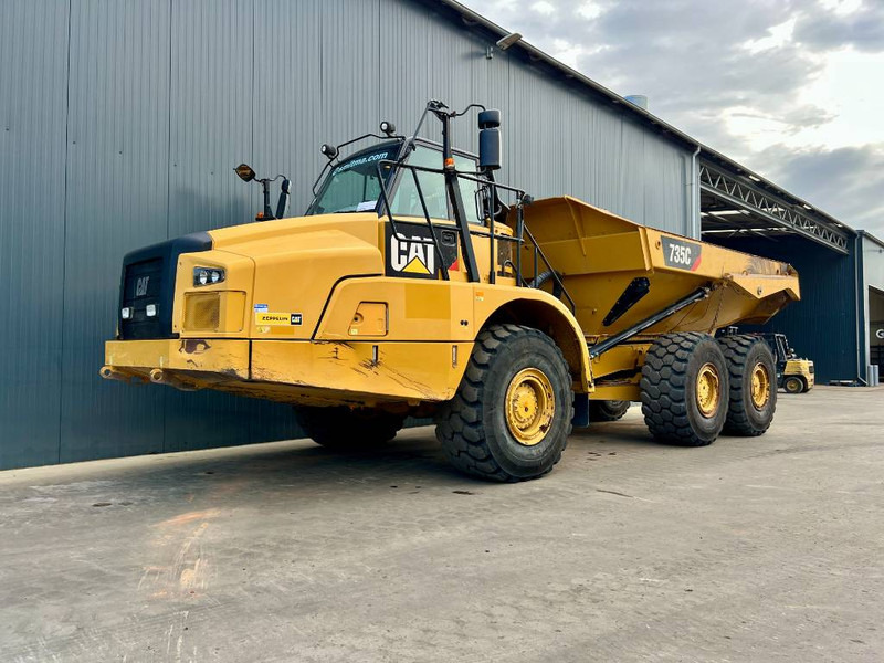 Cat 735C - Xe ben đổ có khớp nối: hình 1 Cat 735C - Xe ben đổ có khớp nối: hình 1