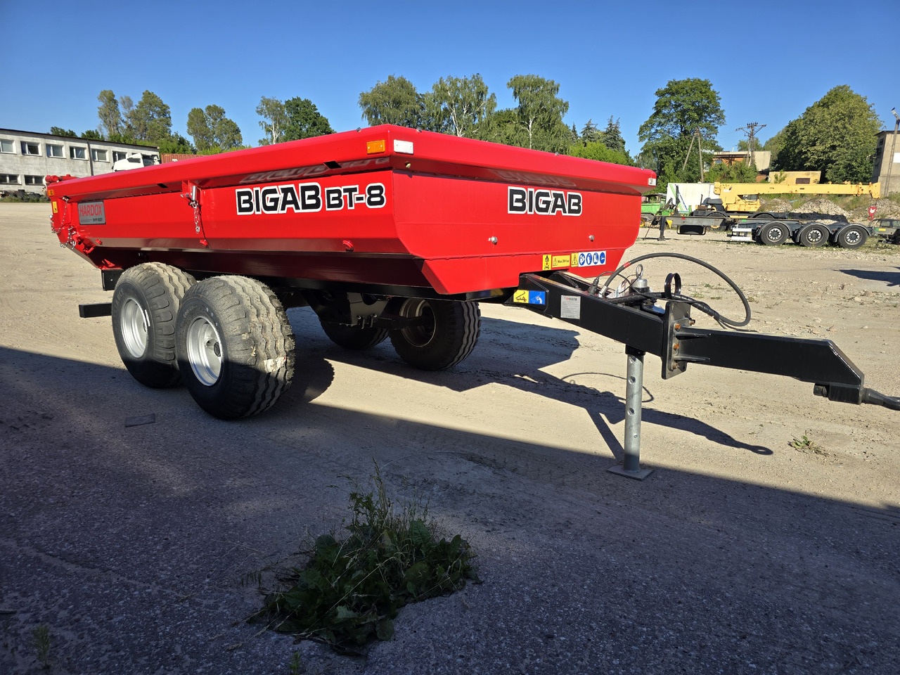 BIGAB BT-8 HARDOX - Toa kéo nhỏng/ Xe đổ: hình 2 BIGAB BT-8 HARDOX - Toa kéo nhỏng/ Xe đổ: hình 2