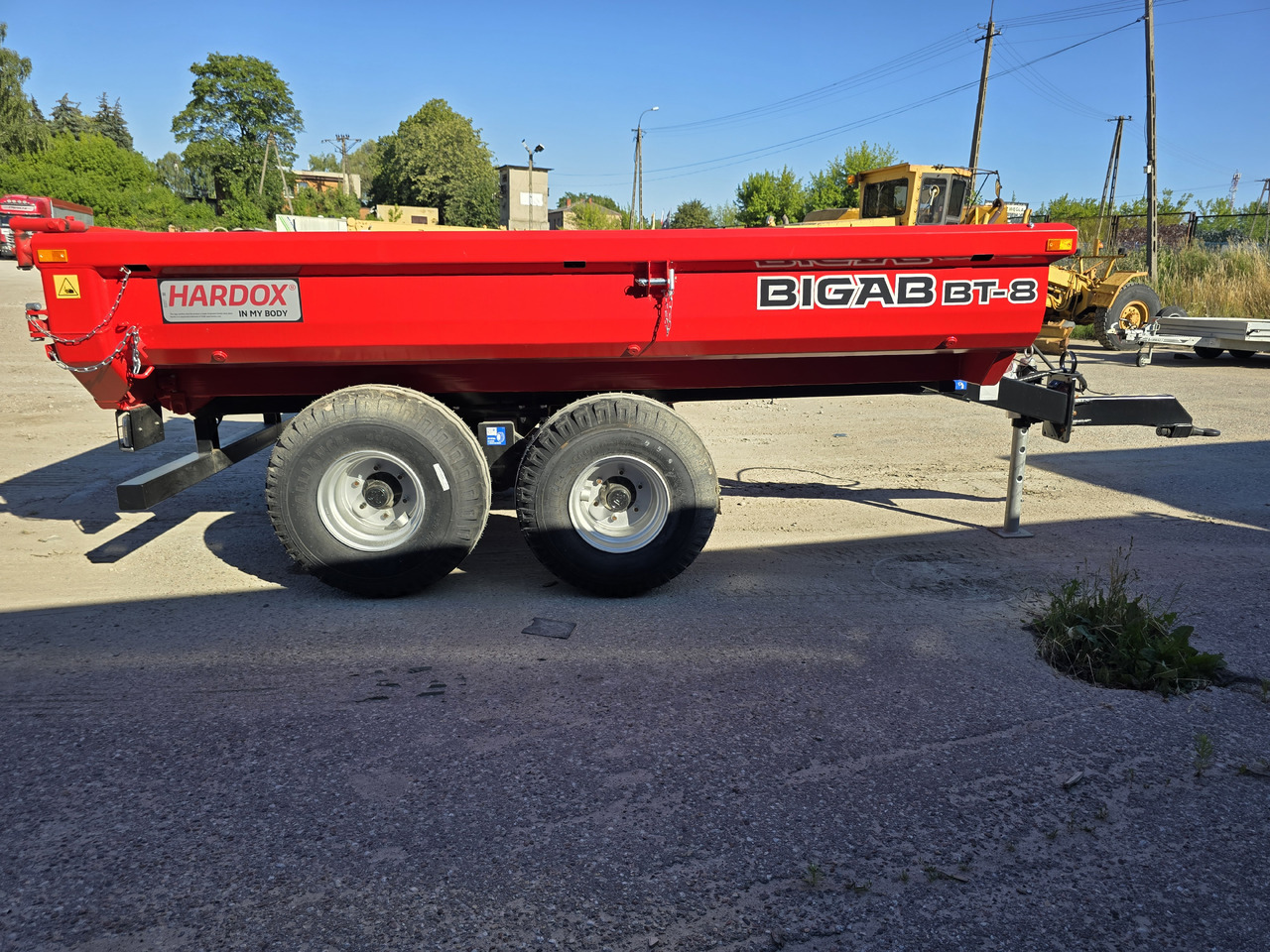 BIGAB BT-8 HARDOX - Toa kéo nhỏng/ Xe đổ: hình 4 BIGAB BT-8 HARDOX - Toa kéo nhỏng/ Xe đổ: hình 4