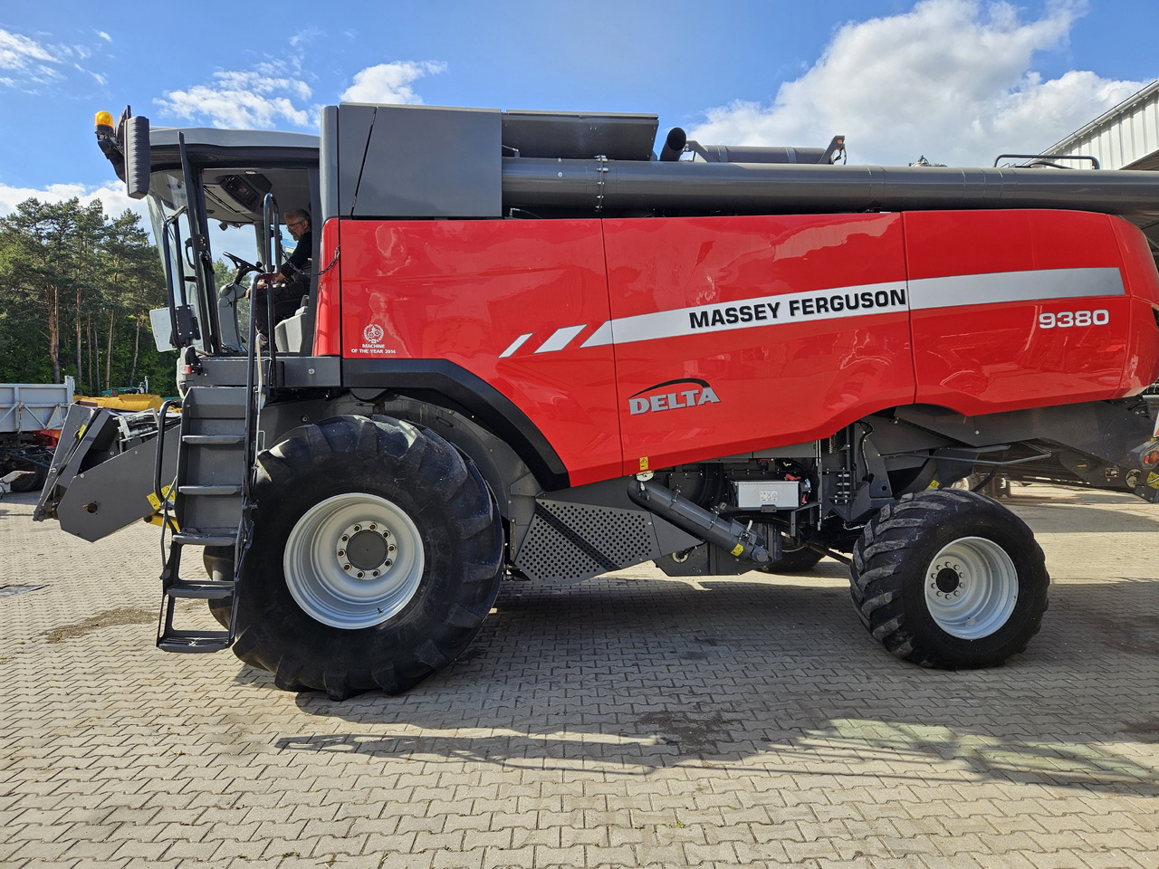 Massey Ferguson Delta 9380 - Máy gặt đập: hình 3 Massey Ferguson Delta 9380 - Máy gặt đập: hình 3