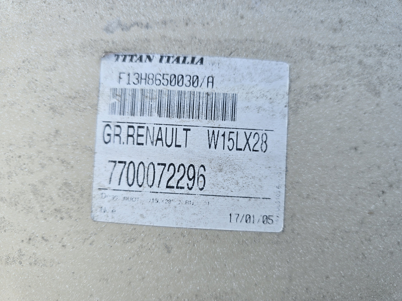 Titan W15LX28, piasta 150 mm - Bánh xe cho Máy móc nông nghiệp: hình 2 Titan W15LX28, piasta 150 mm - Bánh xe cho Máy móc nông nghiệp: hình 2