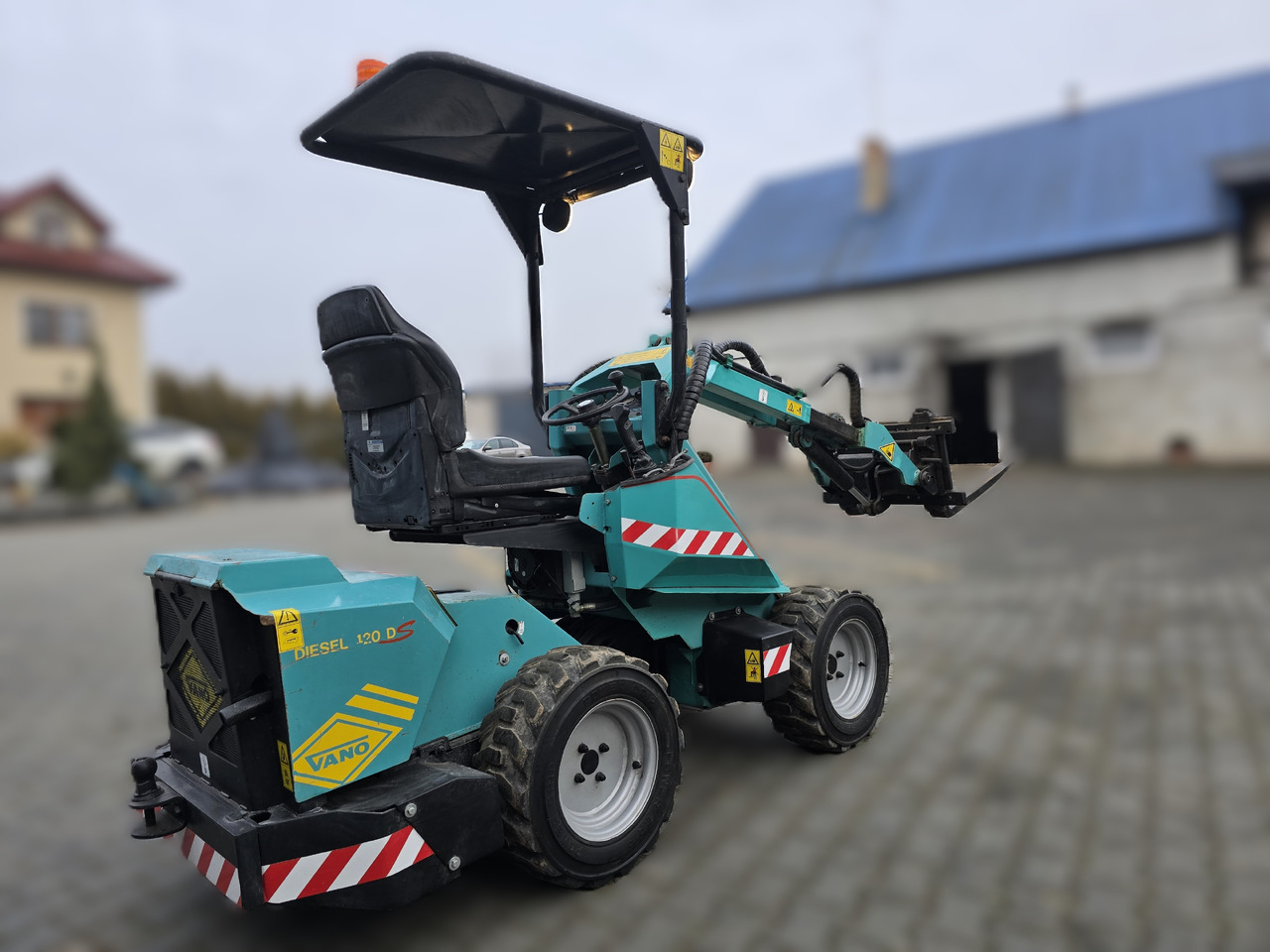 Máy xúc lật đa năng VANO DIESEL 120 DS: hình 6