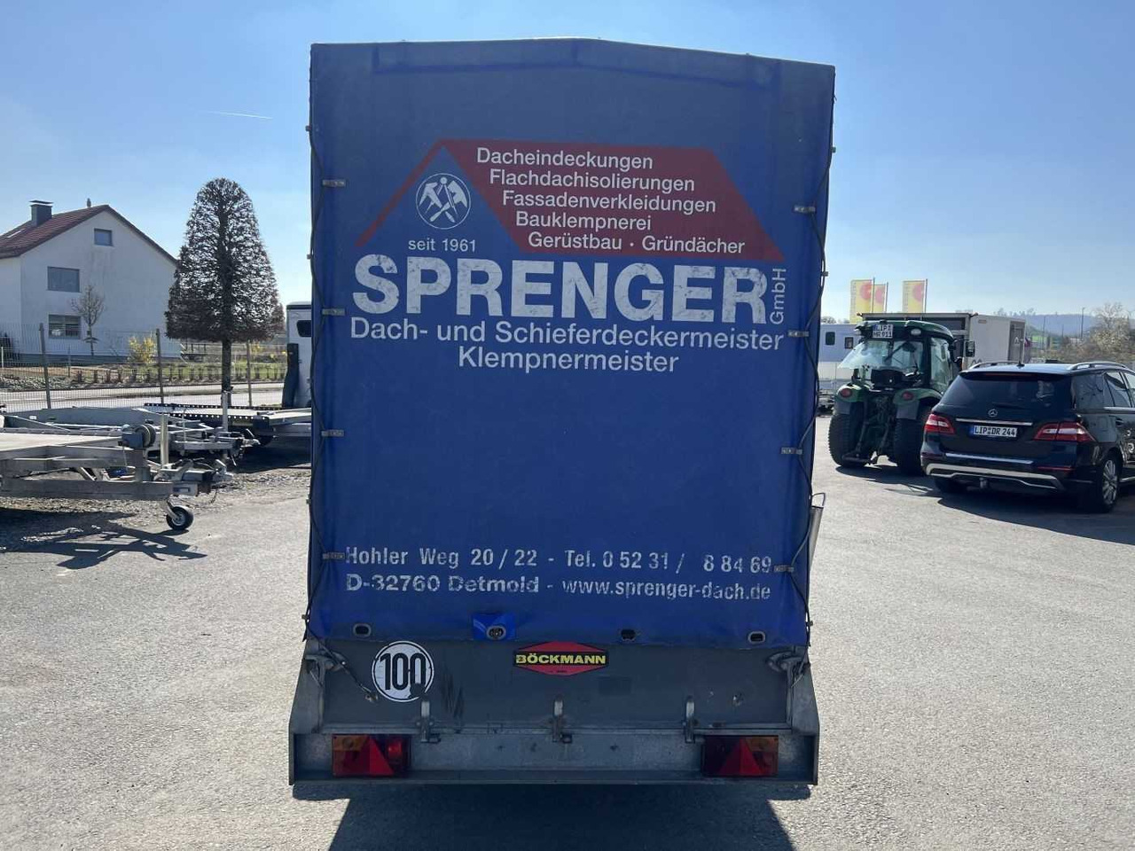 BOECKMANN HNB Kastenanhänger gebremst - Rơ moóc xe hơi: hình 4 BOECKMANN HNB Kastenanhänger gebremst - Rơ moóc xe hơi: hình 4