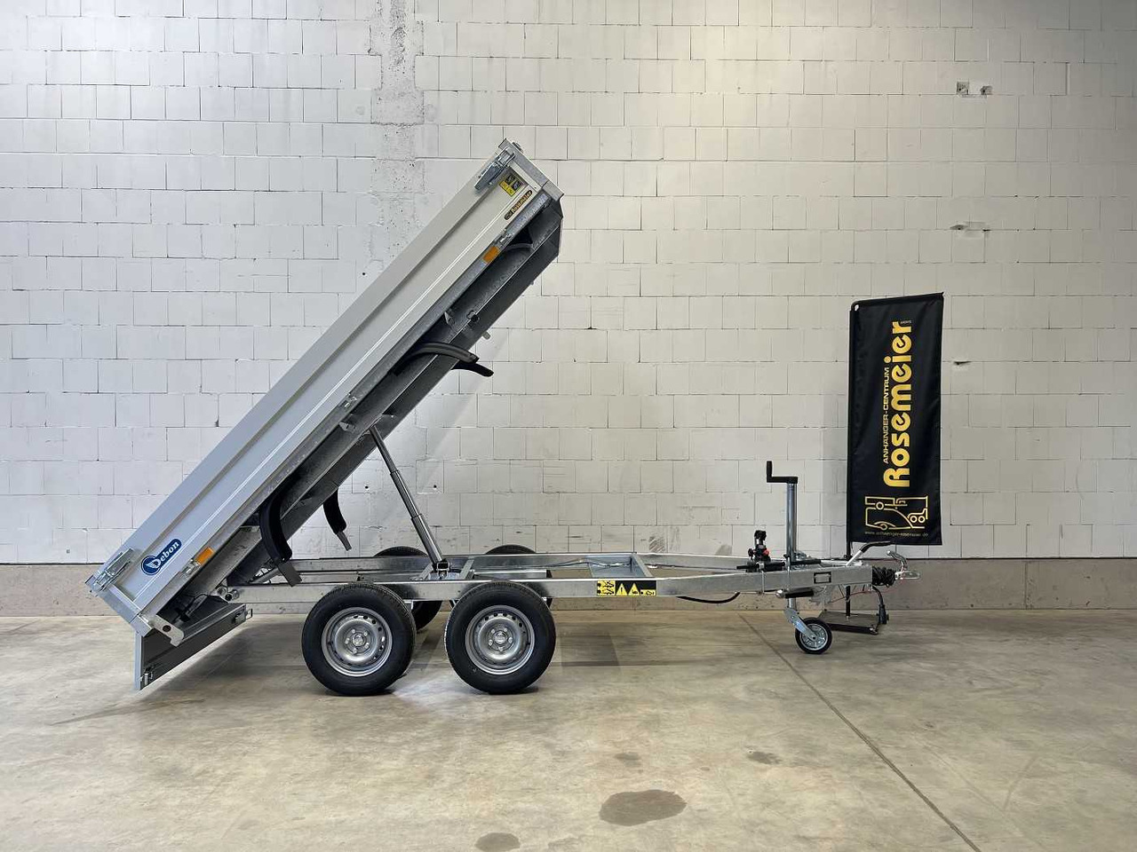 CHEVAL LIBERTE DEBON PW1.2 Eco Rückwärtskipper - Rơ moóc ben: hình 1 CHEVAL LIBERTE DEBON PW1.2 Eco Rückwärtskipper - Rơ moóc ben: hình 1