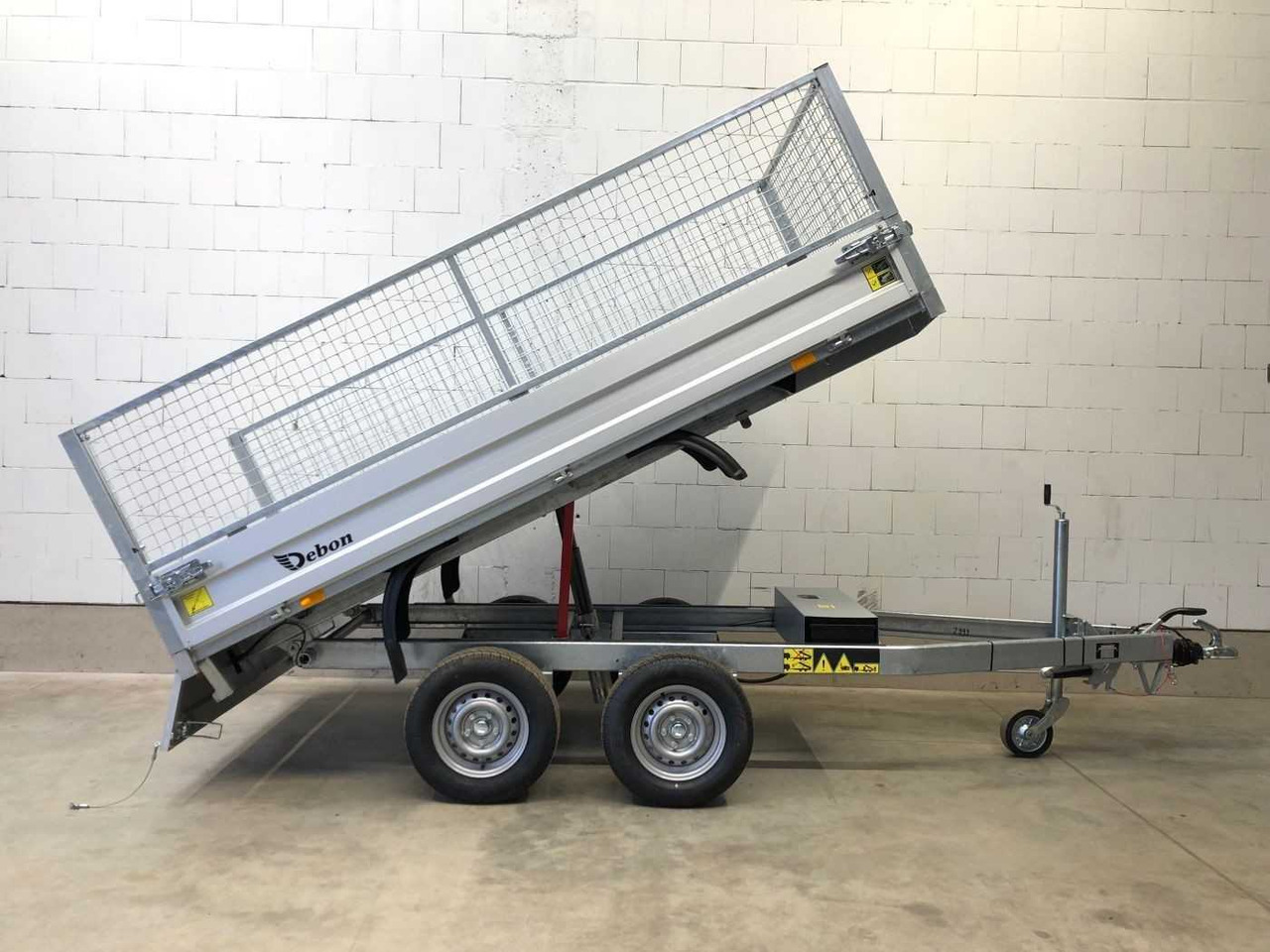 CHEVAL LIBERTE DEBON PW1.2E Lux E-Pumpe Gitter Rückwärtskipper - Rơ moóc ben: hình 1 CHEVAL LIBERTE DEBON PW1.2E Lux E-Pumpe Gitter Rückwärtskipper - Rơ moóc ben: hình 1