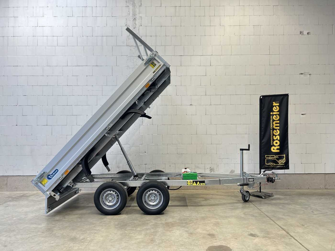 CHEVAL LIBERTE DEBON PW1.2E Lux E-Pumpe Rückwärtskipper - Rơ moóc ben: hình 1 CHEVAL LIBERTE DEBON PW1.2E Lux E-Pumpe Rückwärtskipper - Rơ moóc ben: hình 1