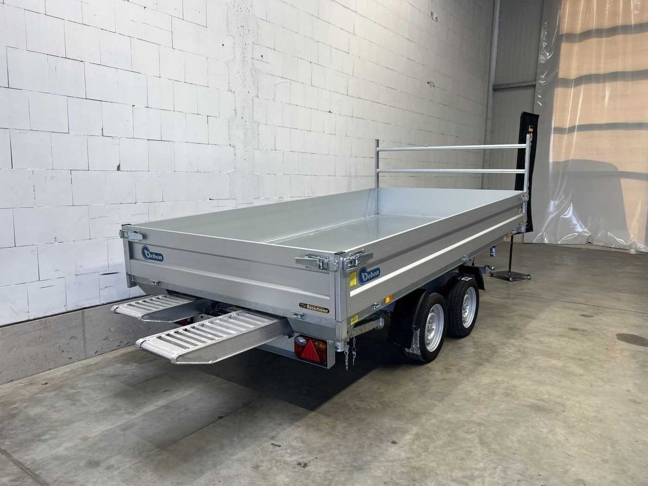 CHEVAL LIBERTE DEBON PW3.6E Rampen Dreiseitenkipper - Rơ moóc ben: hình 3 CHEVAL LIBERTE DEBON PW3.6E Rampen Dreiseitenkipper - Rơ moóc ben: hình 3