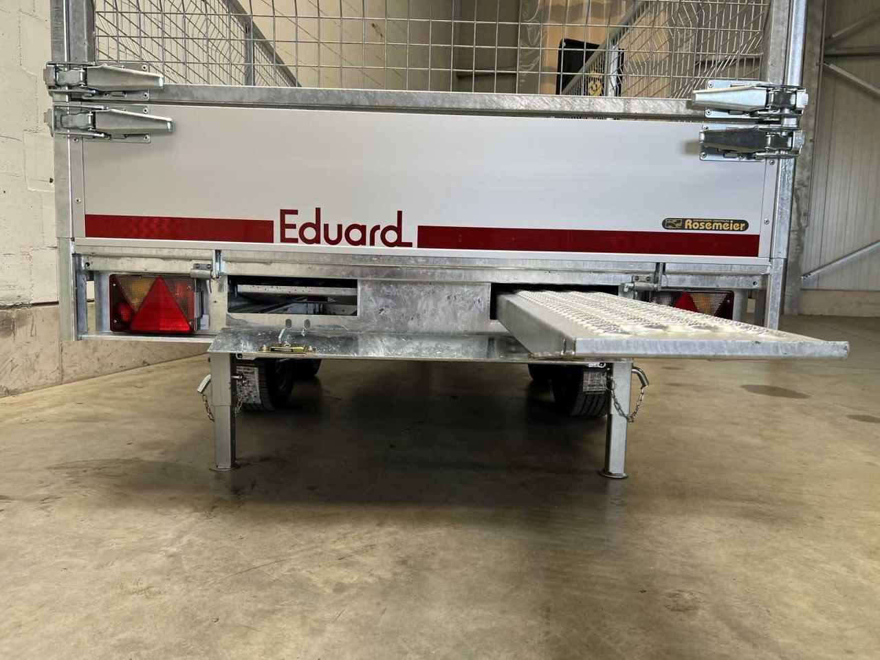 Rơ moóc ben mới EDUARD 3116-4-1O3-2563-P Gitter Rückwärtskipper: hình 8