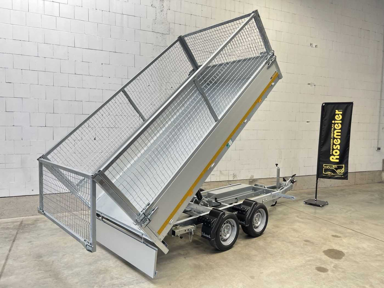 Rơ moóc ben mới EDUARD 3116-4-1O3-2563-P Gitter Rückwärtskipper: hình 18