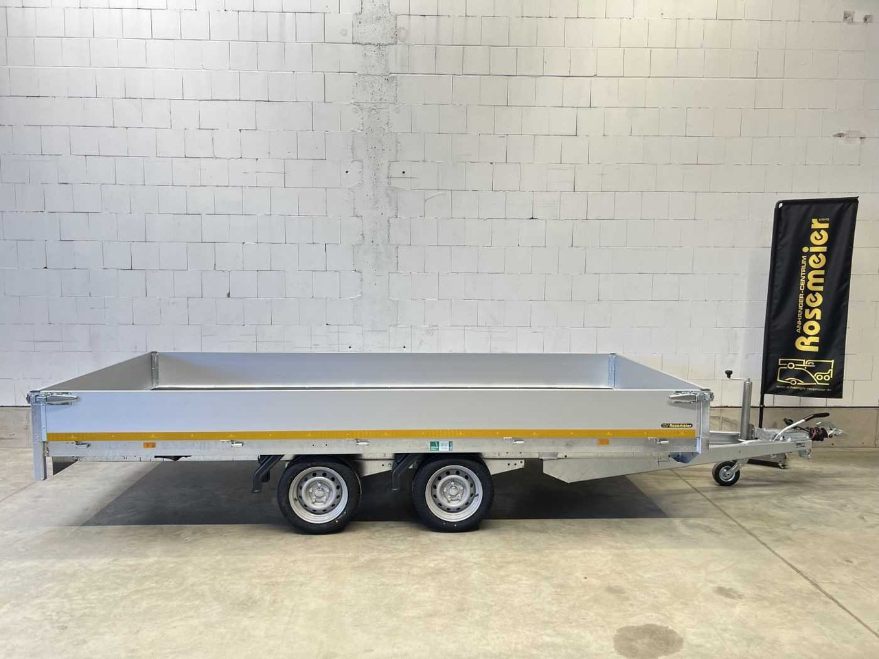 Rơ moóc thùng lửng/ Phẳng mới EDUARD 4018-4-P3-2763 Hochlader: hình 1