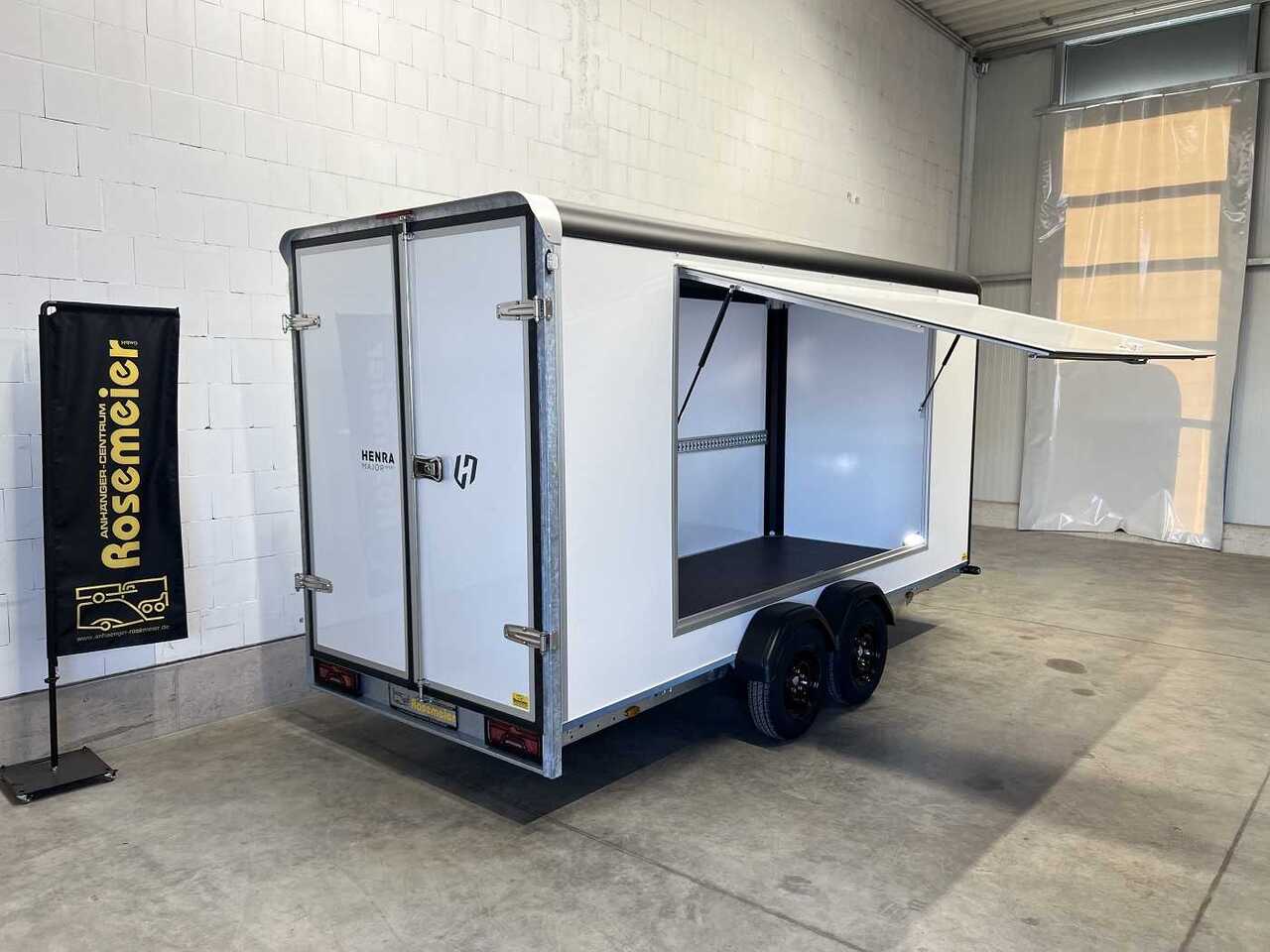 HENRA Box Trailer mit Seitenklappe Kofferanhänger - Rơ moóc bán hàng: hình 2 HENRA Box Trailer mit Seitenklappe Kofferanhänger - Rơ moóc bán hàng: hình 2