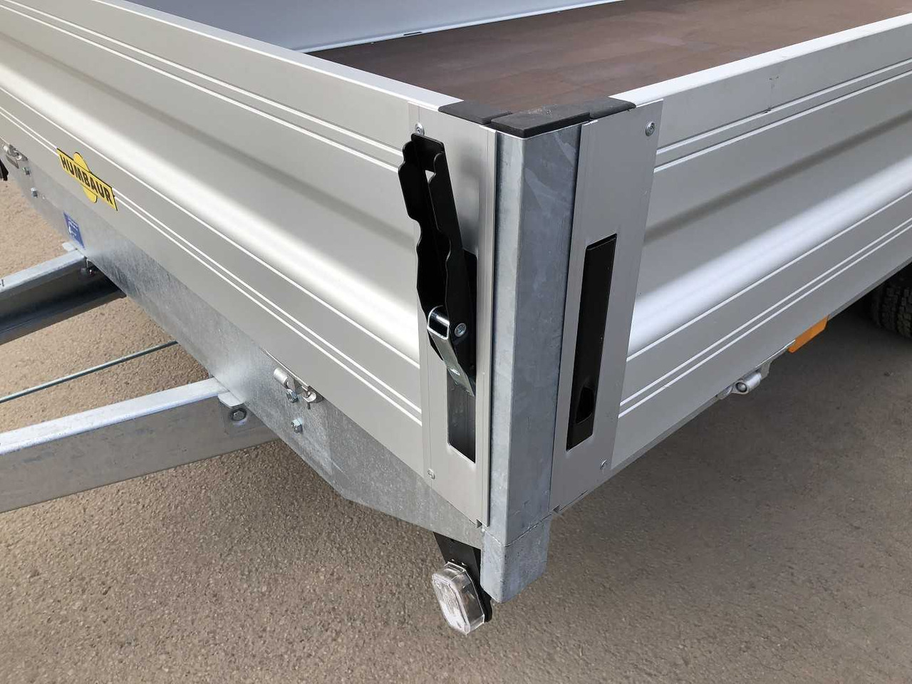 Rơ moóc thùng lửng/ Phẳng mới HUMBAUR HN 254118 Hochlader: hình 12