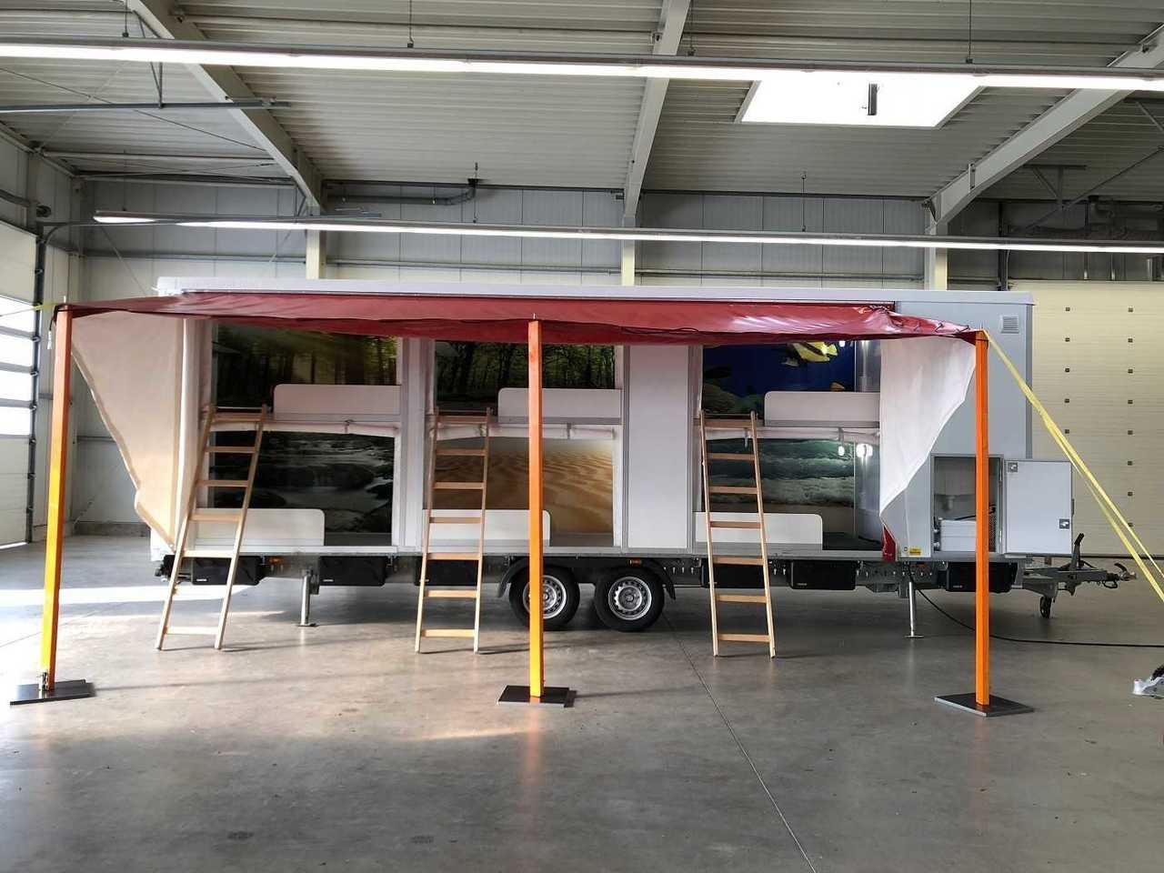 ROSEMEIER EW TA-NO Festivalanhänger Mannschaftswagen Campinganhänger - Rơ moóc bán hàng: hình 1 ROSEMEIER EW TA-NO Festivalanhänger Mannschaftswagen Campinganhänger - Rơ moóc bán hàng: hình 1
