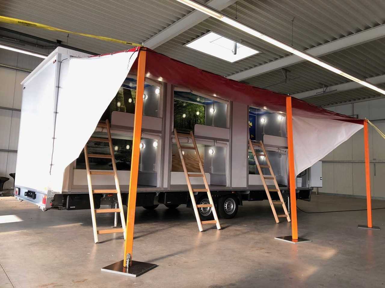 ROSEMEIER EW TA-NO Festivalanhänger Mannschaftswagen Campinganhänger - Rơ moóc bán hàng: hình 3 ROSEMEIER EW TA-NO Festivalanhänger Mannschaftswagen Campinganhänger - Rơ moóc bán hàng: hình 3