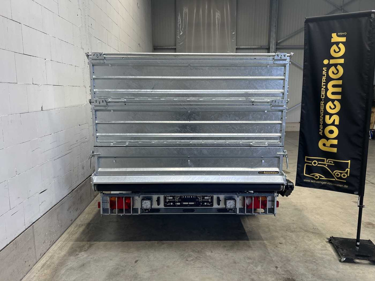 ROSEMEIER G GA 3500 mit Trennwand Abrollanhänger - Rơ moóc thùng chứa: hình 3 ROSEMEIER G GA 3500 mit Trennwand Abrollanhänger - Rơ moóc thùng chứa: hình 3