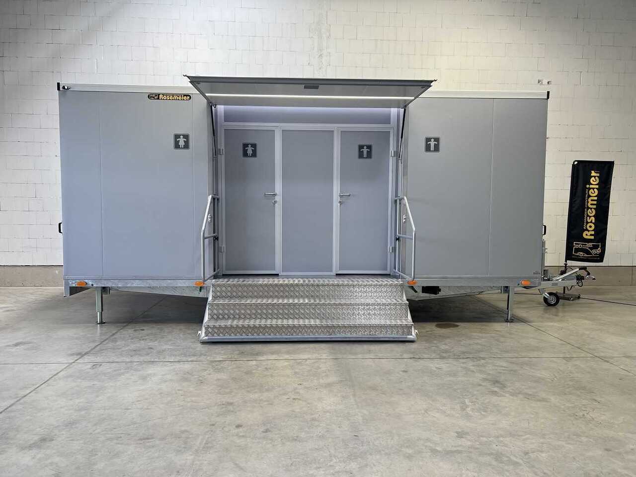 ROSEMEIER VE Dusch+WC Kombi 2 Toilettenanhänger - Container xây dựng, Rơ moóc: hình 1 ROSEMEIER VE Dusch+WC Kombi 2 Toilettenanhänger - Container xây dựng, Rơ moóc: hình 1