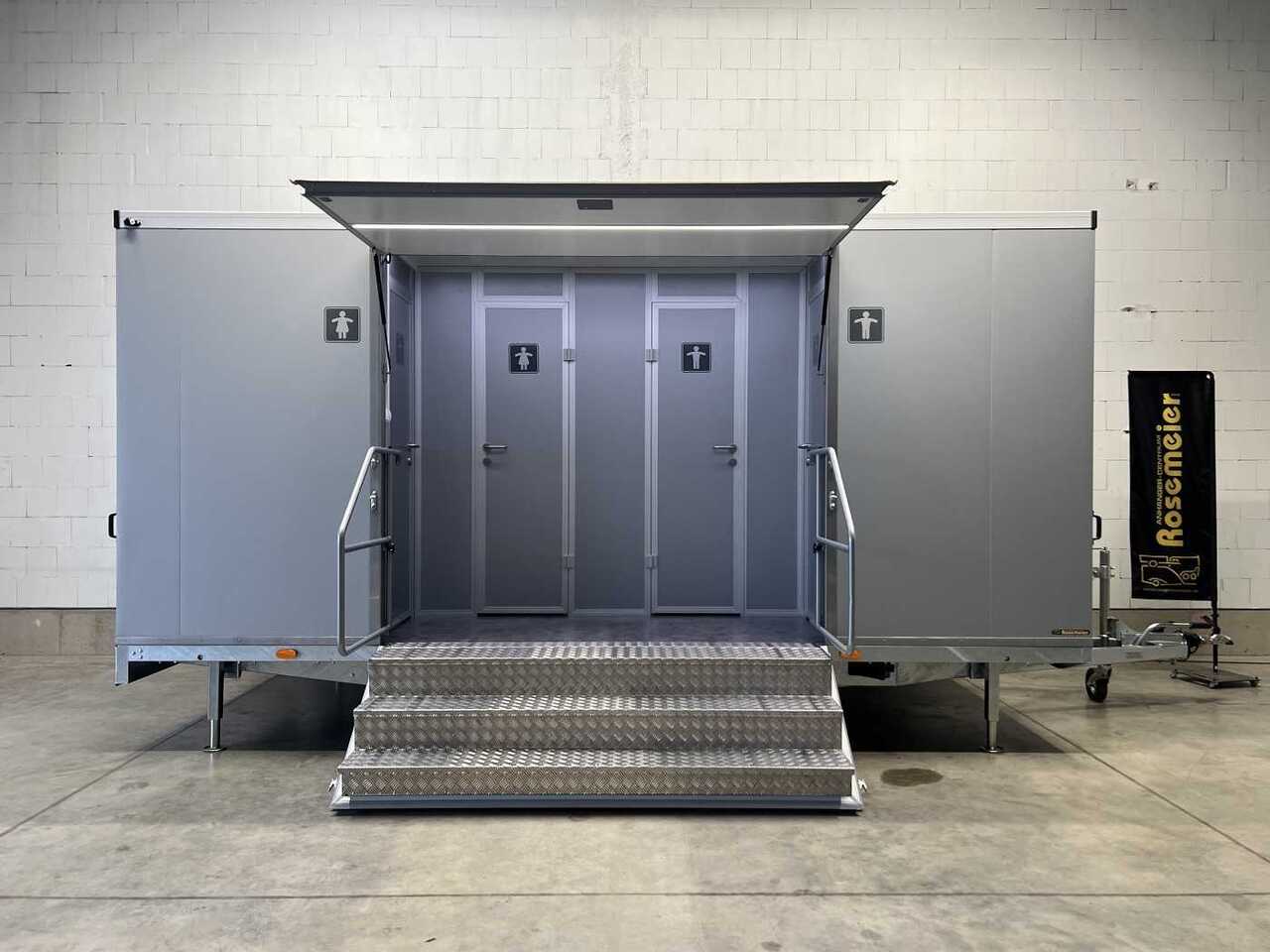 ROSEMEIER VE Dusch+WC Kombi 3 Toilettenanhänger - Container xây dựng, Rơ moóc: hình 1 ROSEMEIER VE Dusch+WC Kombi 3 Toilettenanhänger - Container xây dựng, Rơ moóc: hình 1