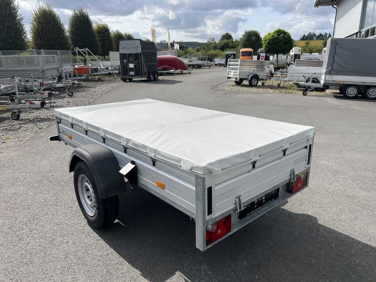 SARIS McAlu Flachplane Kastenanhänger gebremst - Rơ moóc xe hơi: hình 4 SARIS McAlu Flachplane Kastenanhänger gebremst - Rơ moóc xe hơi: hình 4