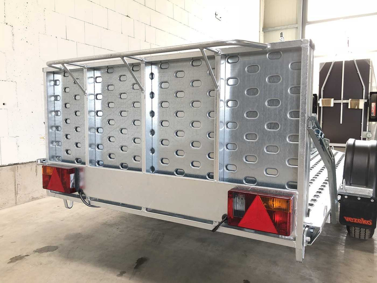Rơ moóc xe máy mới VEZEKO Motovan B 13+Box Motorradanhänger: hình 13