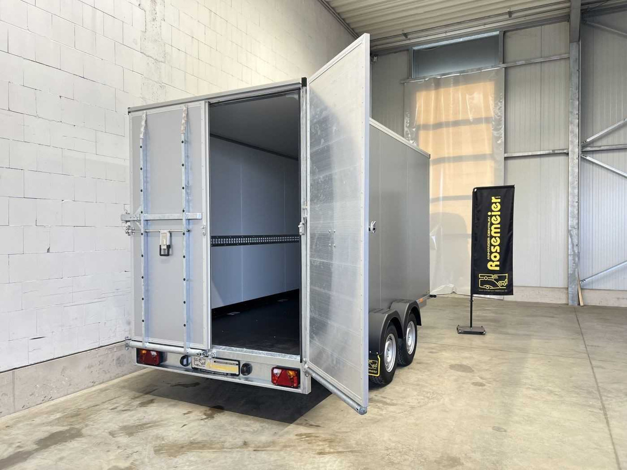 Rơ moóc hộp kín mới VEZEKO TK C 27.40 SP Kombi Rampe Sond Kofferanhänger: hình 13