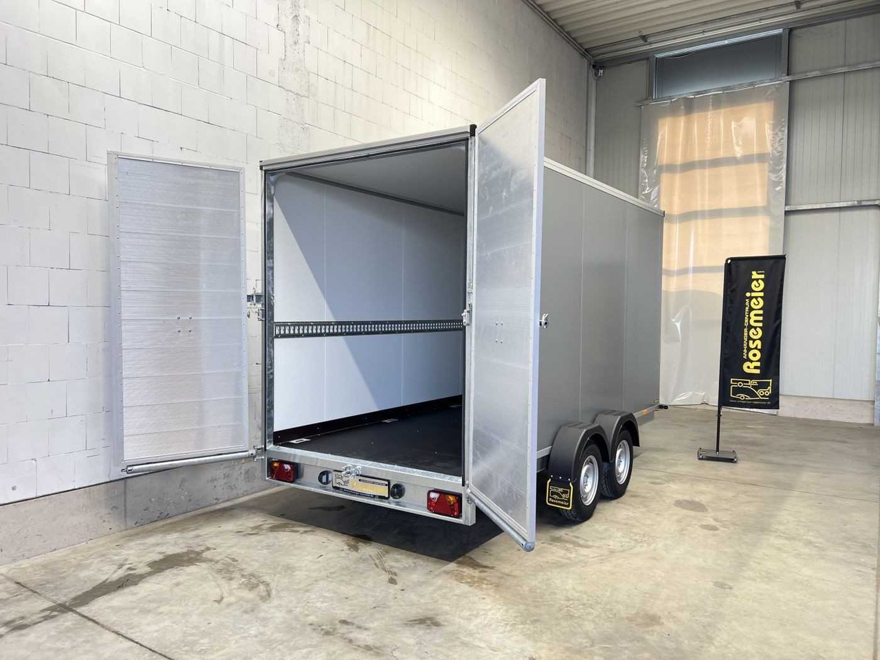 Rơ moóc hộp kín mới VEZEKO TK C 27.40 SP Kombi Rampe Sond Kofferanhänger: hình 6