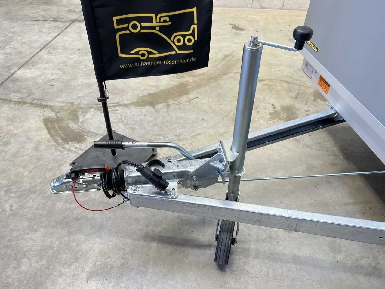 Rơ moóc hộp kín mới VEZEKO TK C 27.40 SP Kombi Rampe Sond Kofferanhänger: hình 25