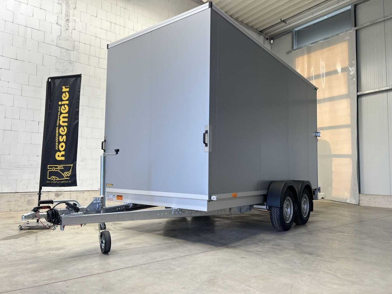Rơ moóc hộp kín mới VEZEKO TK C 27.40 SP Kombi Rampe Sond Kofferanhänger: hình 30
