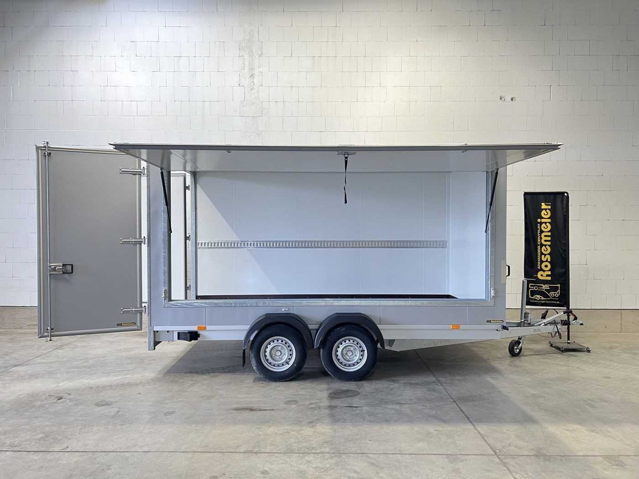 VEZEKO TK D 27.40 Flügeltüren+Seitenk Kofferanhänger Promotionanhänger - Rơ moóc hộp kín: hình 1 VEZEKO TK D 27.40 Flügeltüren+Seitenk Kofferanhänger Promotionanhänger - Rơ moóc hộp kín: hình 1