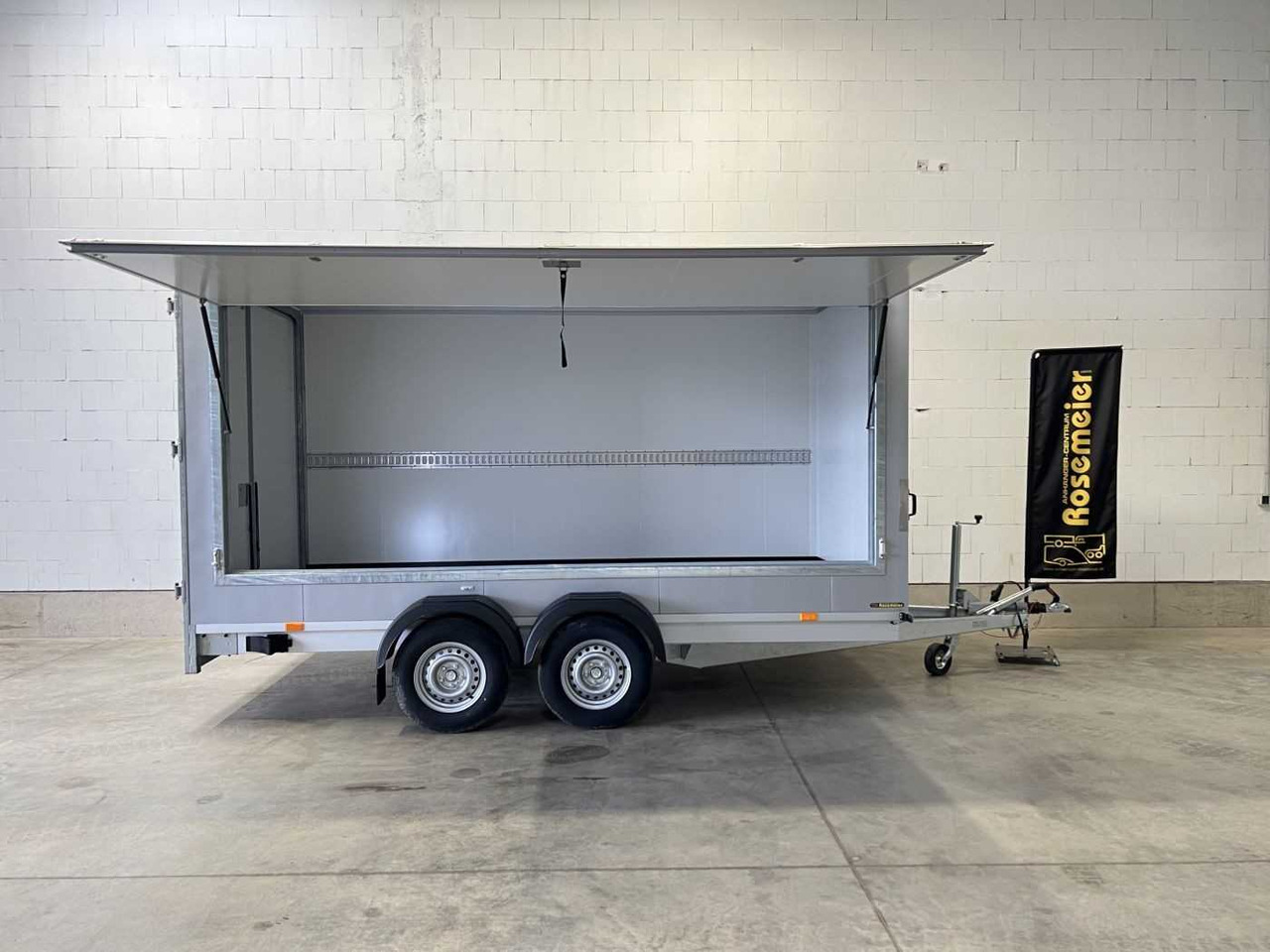 VEZEKO TK D 27.40 Flügeltüren+Seitenk Kofferanhänger Promotionanhänger - Rơ moóc hộp kín: hình 3 VEZEKO TK D 27.40 Flügeltüren+Seitenk Kofferanhänger Promotionanhänger - Rơ moóc hộp kín: hình 3