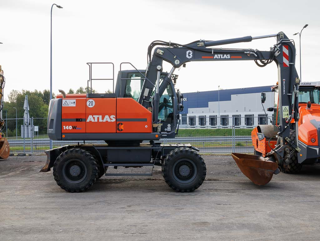 ATLAS 140W - Máy xúc bánh lốp: hình 5 ATLAS 140W - Máy xúc bánh lốp: hình 5