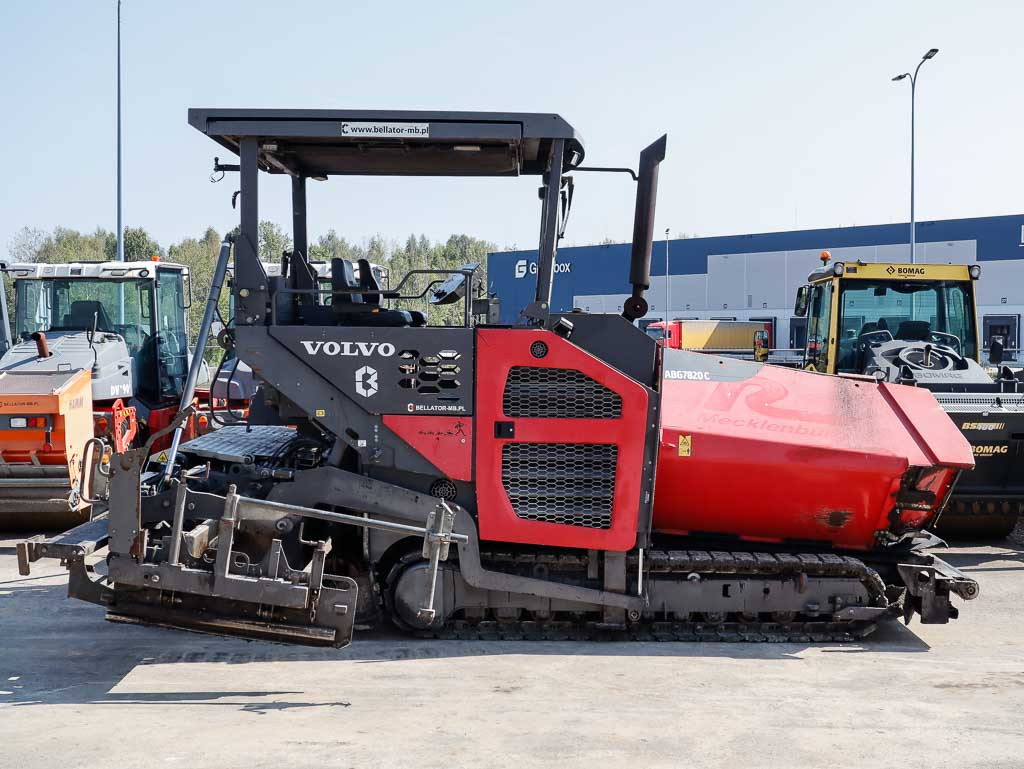 VOLVO ABG P7820C - Máy lát nhựa đường: hình 5 VOLVO ABG P7820C - Máy lát nhựa đường: hình 5