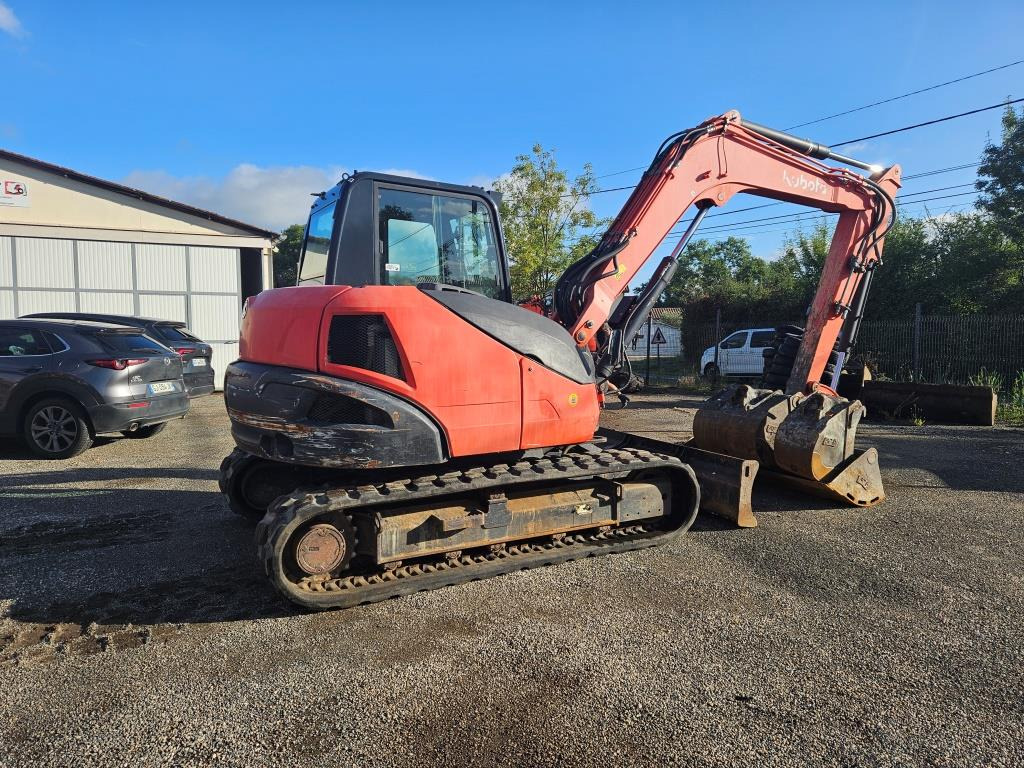 KUBOTA KX 080 -4 - Máy xúc mini: hình 5 KUBOTA KX 080 -4 - Máy xúc mini: hình 5
