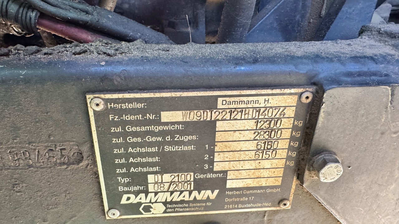 Dammann DTP 4036 ProfiClass in TOP Condition - Máy phun xịt tự hành: hình 3 Dammann DTP 4036 ProfiClass in TOP Condition - Máy phun xịt tự hành: hình 3
