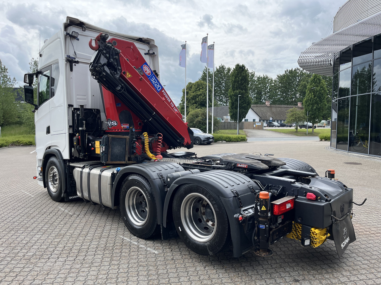 Scania S650 6x2 32 T-mtr. kran - Xe đầu kéo: hình 3 Scania S650 6x2 32 T-mtr. kran - Xe đầu kéo: hình 3