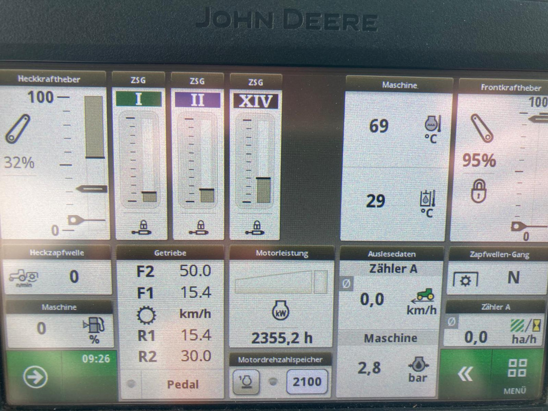 John Deere 6110R - Máy cày: hình 4 John Deere 6110R - Máy cày: hình 4