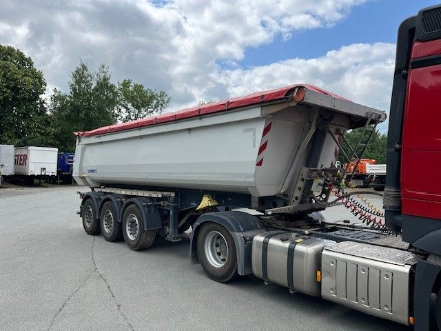 Schmitz Cargobull SKI 24 SL7,5 Stahlmulde elektrisches Verdeck TOP - Sơ mi rơ moóc ben: hình 1 Schmitz Cargobull SKI 24 SL7,5 Stahlmulde elektrisches Verdeck TOP - Sơ mi rơ moóc ben: hình 1