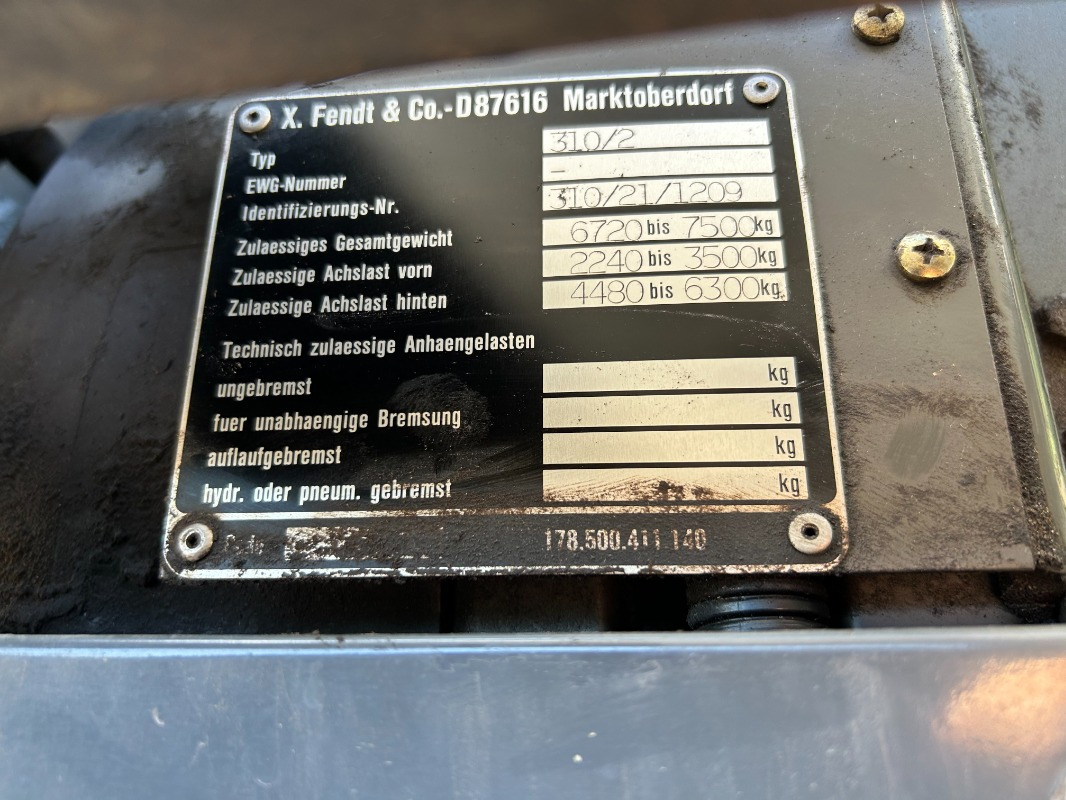 Fendt Farmer 310 - Máy cày: hình 2 Fendt Farmer 310 - Máy cày: hình 2