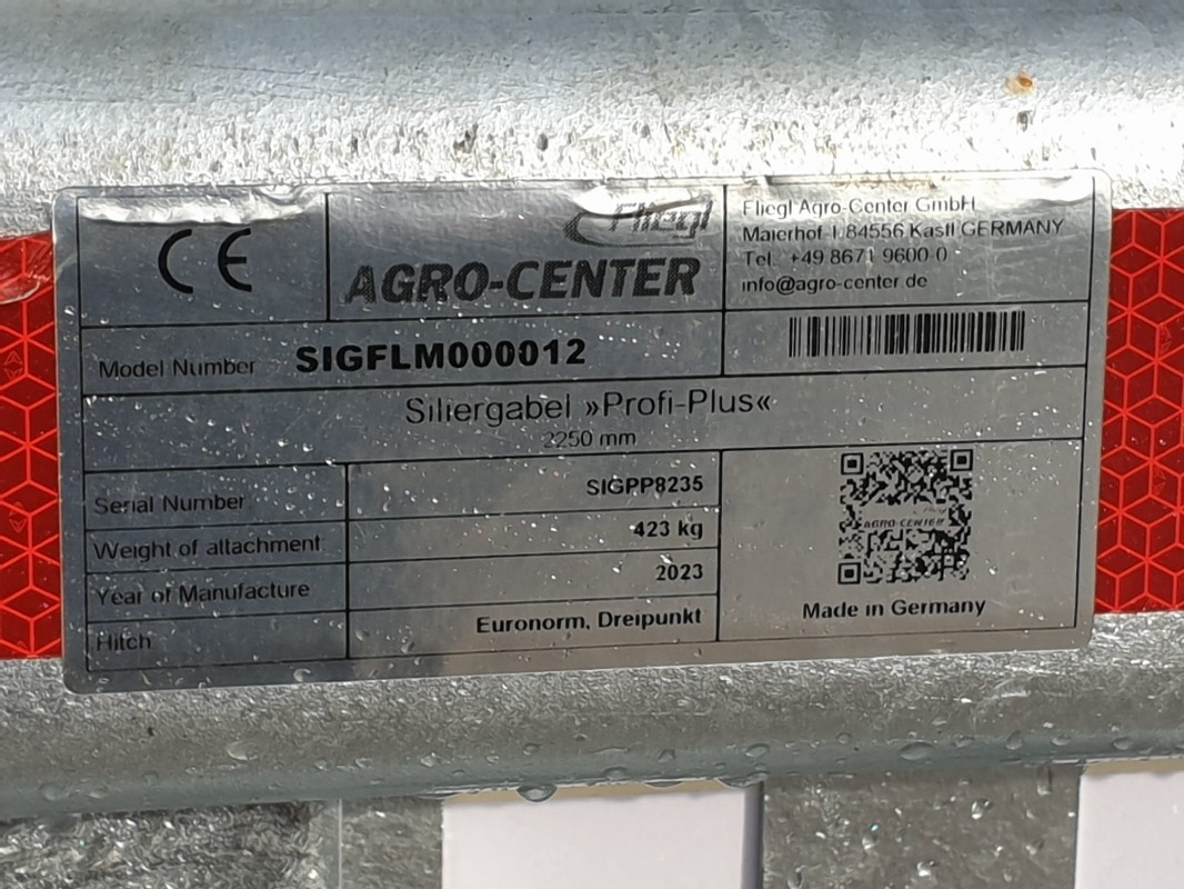 Fliegl SILIERGABEL PROFI-PLUS - Máy chất hàng trước cho máy cày: hình 5 Fliegl SILIERGABEL PROFI-PLUS - Máy chất hàng trước cho máy cày: hình 5