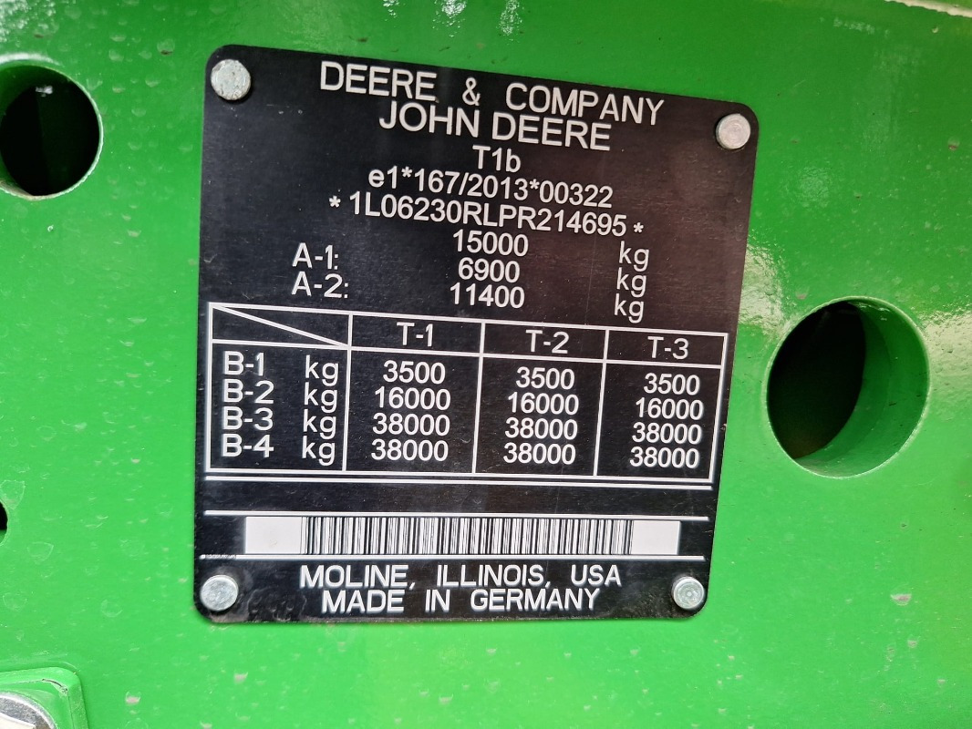 John Deere 6R 230 **MIETRÜCKLÄUFER** - Máy cày: hình 2 John Deere 6R 230 **MIETRÜCKLÄUFER** - Máy cày: hình 2