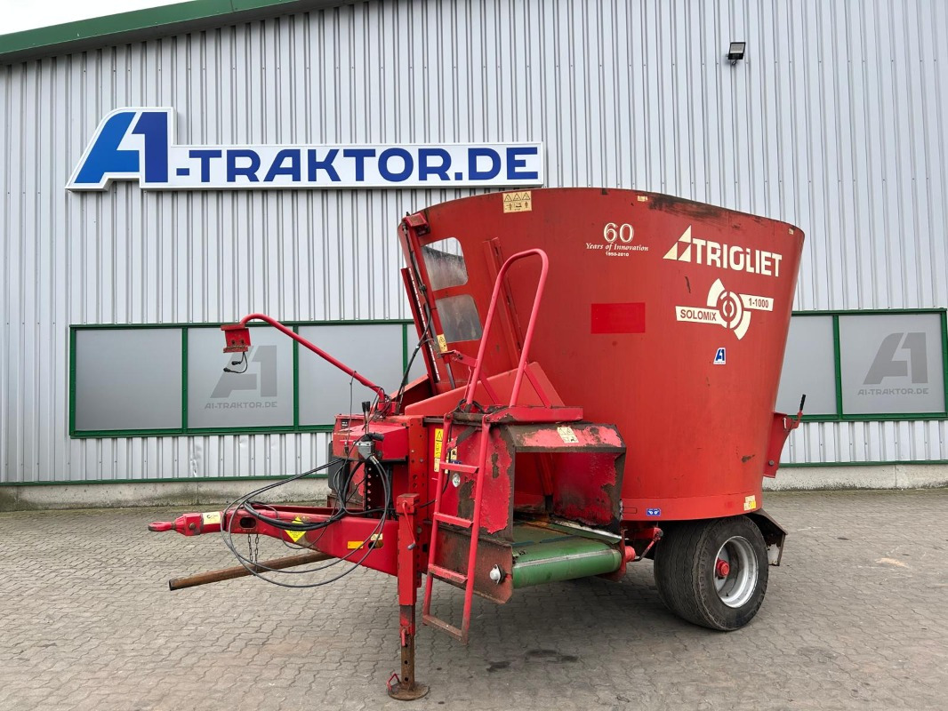 Trioliet 1-1000 - Xe trộn thức ăn gia súc: hình 1 Trioliet 1-1000 - Xe trộn thức ăn gia súc: hình 1