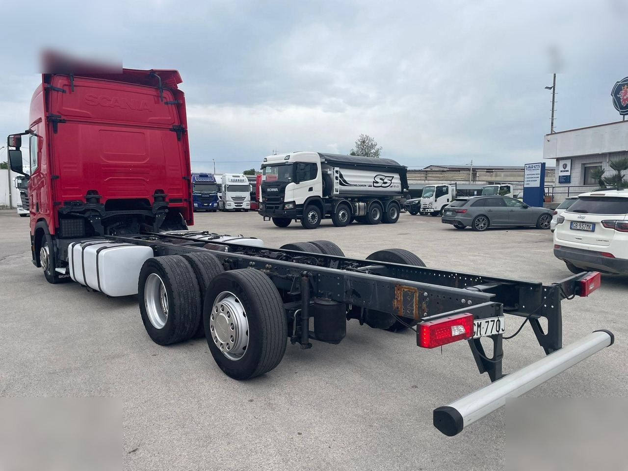 SCANIA R450 - Xe tải thùng mui bạt: hình 4 SCANIA R450 - Xe tải thùng mui bạt: hình 4