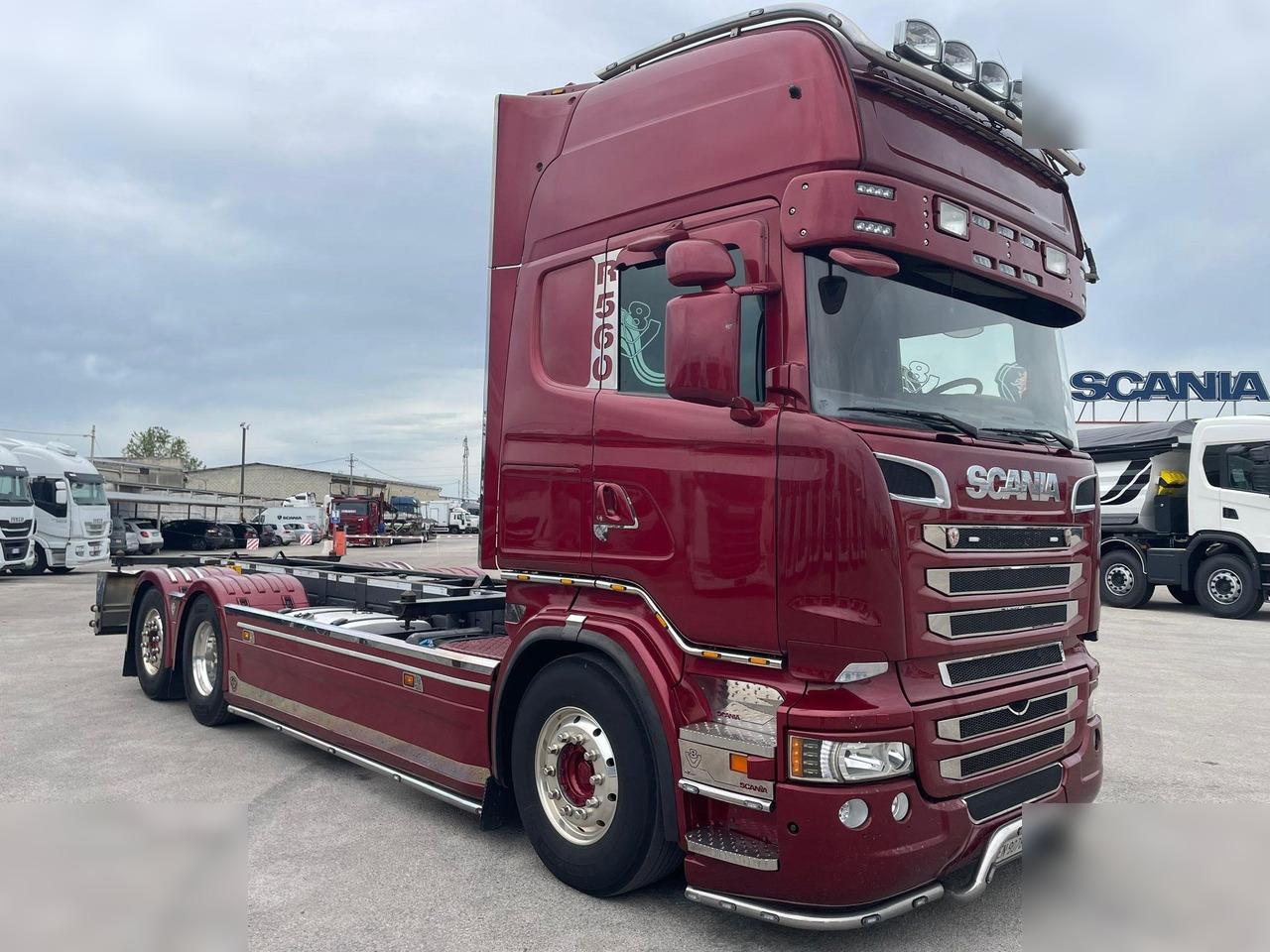 SCANIA R560 - Xe chở container/ Xe tải hoán đổi thân: hình 1 SCANIA R560 - Xe chở container/ Xe tải hoán đổi thân: hình 1
