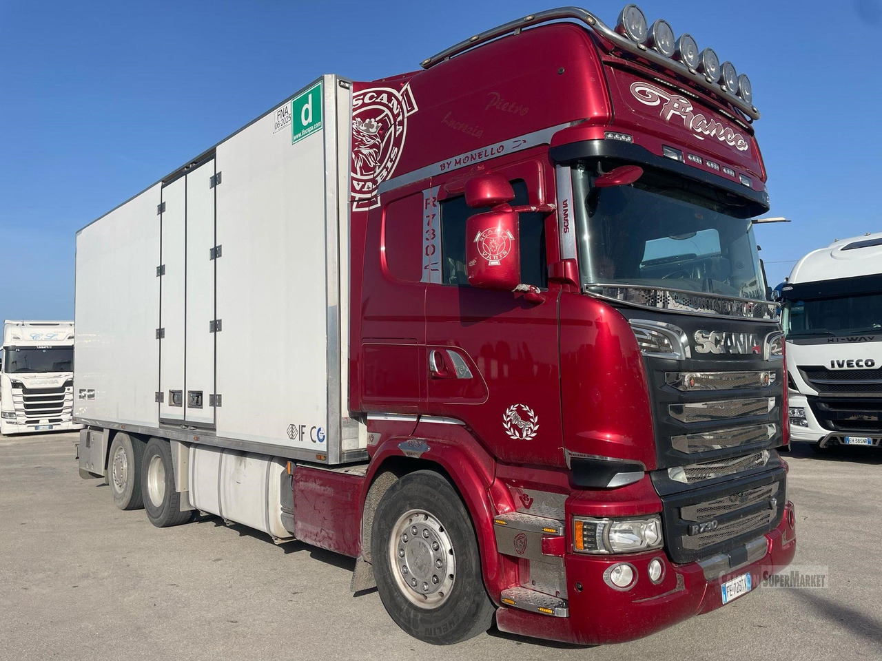 SCANIA R730 - Xe tải hộp: hình 3 SCANIA R730 - Xe tải hộp: hình 3