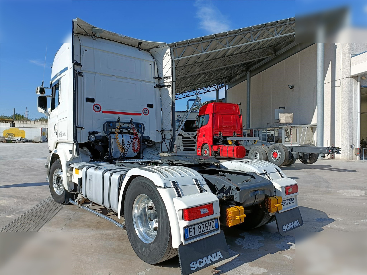 SCANIA R520 - Xe đầu kéo: hình 4 SCANIA R520 - Xe đầu kéo: hình 4