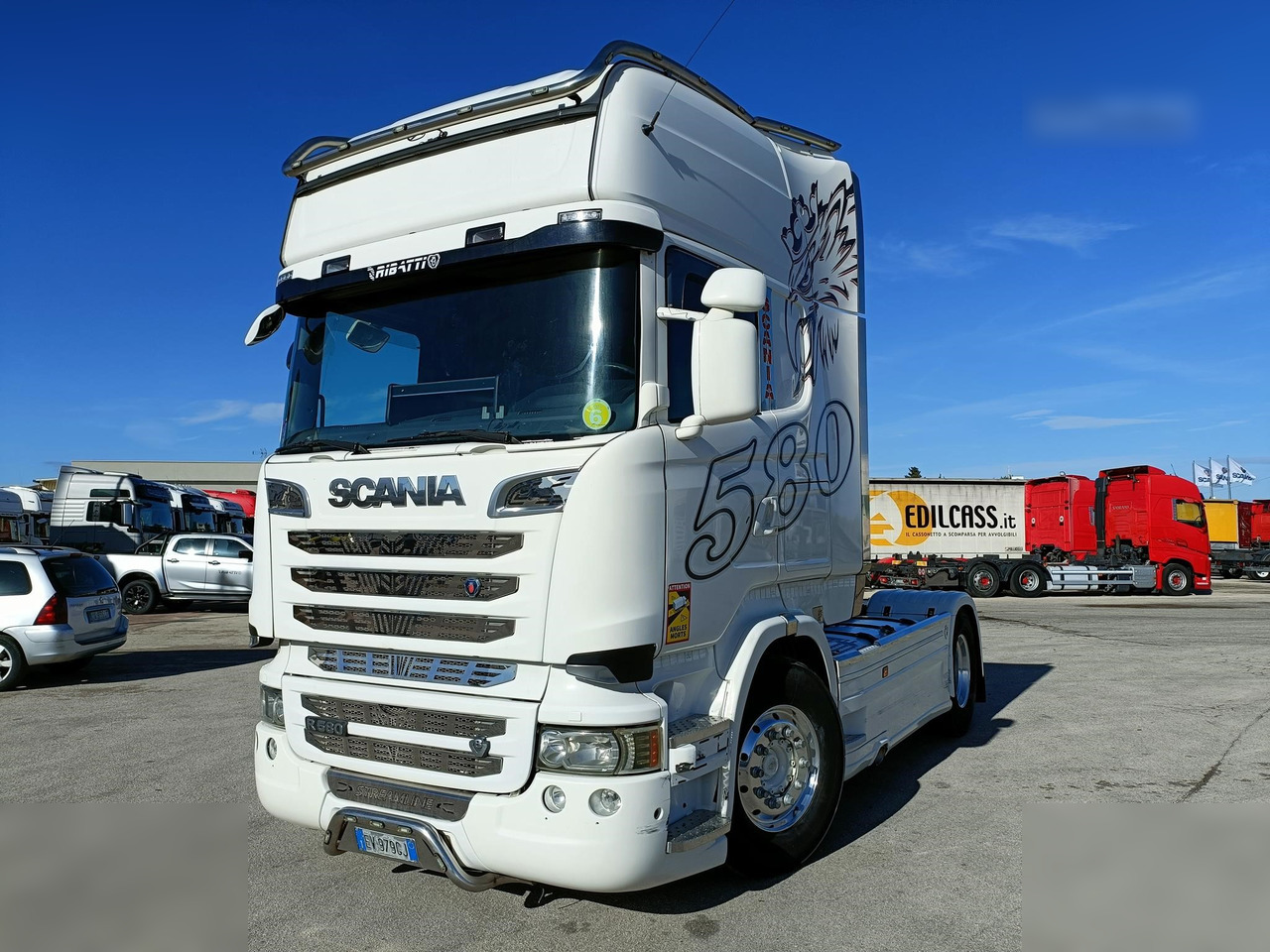 SCANIA R580 - Xe đầu kéo: hình 2 SCANIA R580 - Xe đầu kéo: hình 2