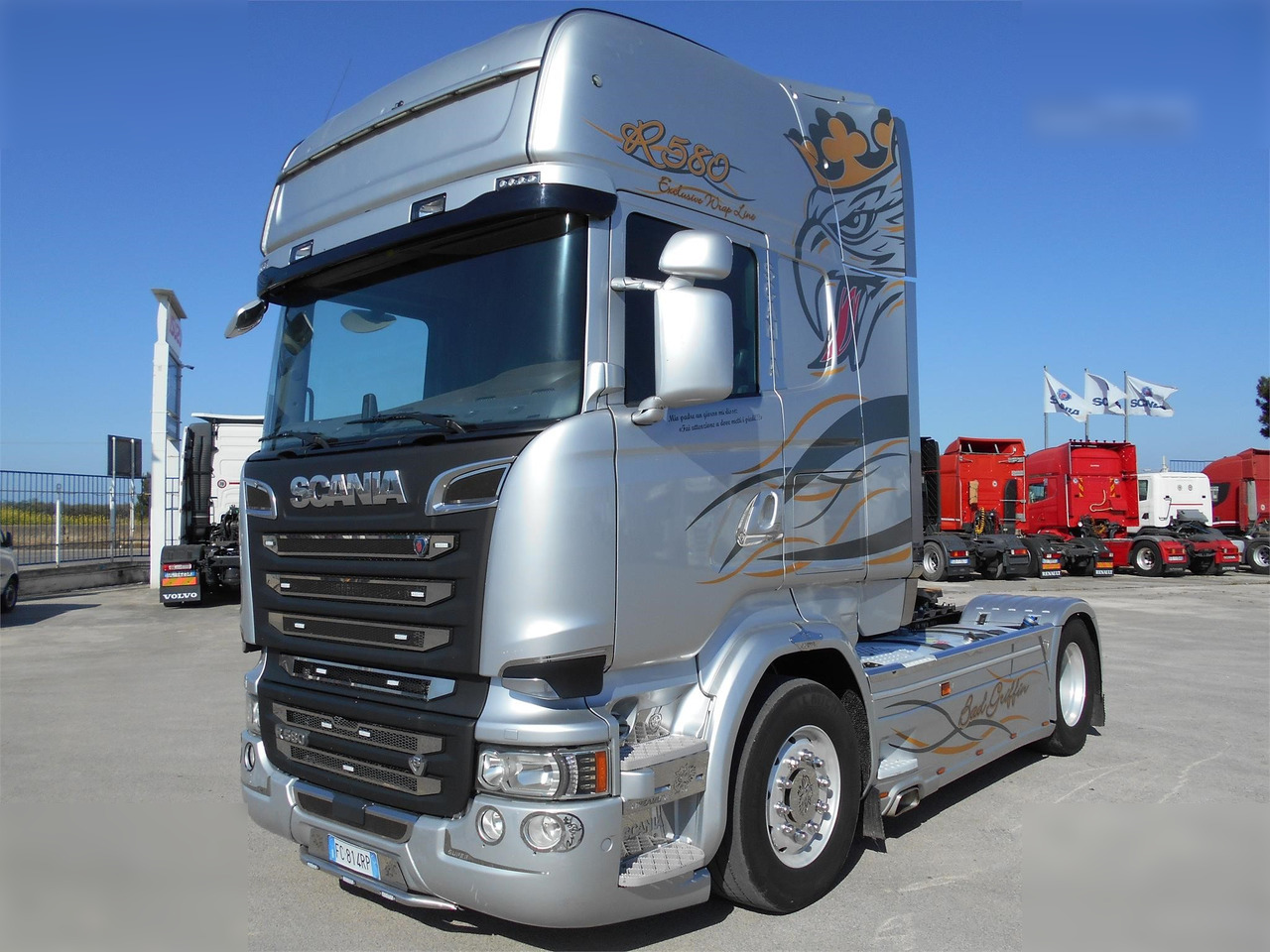 SCANIA R580 - Xe đầu kéo: hình 1 SCANIA R580 - Xe đầu kéo: hình 1