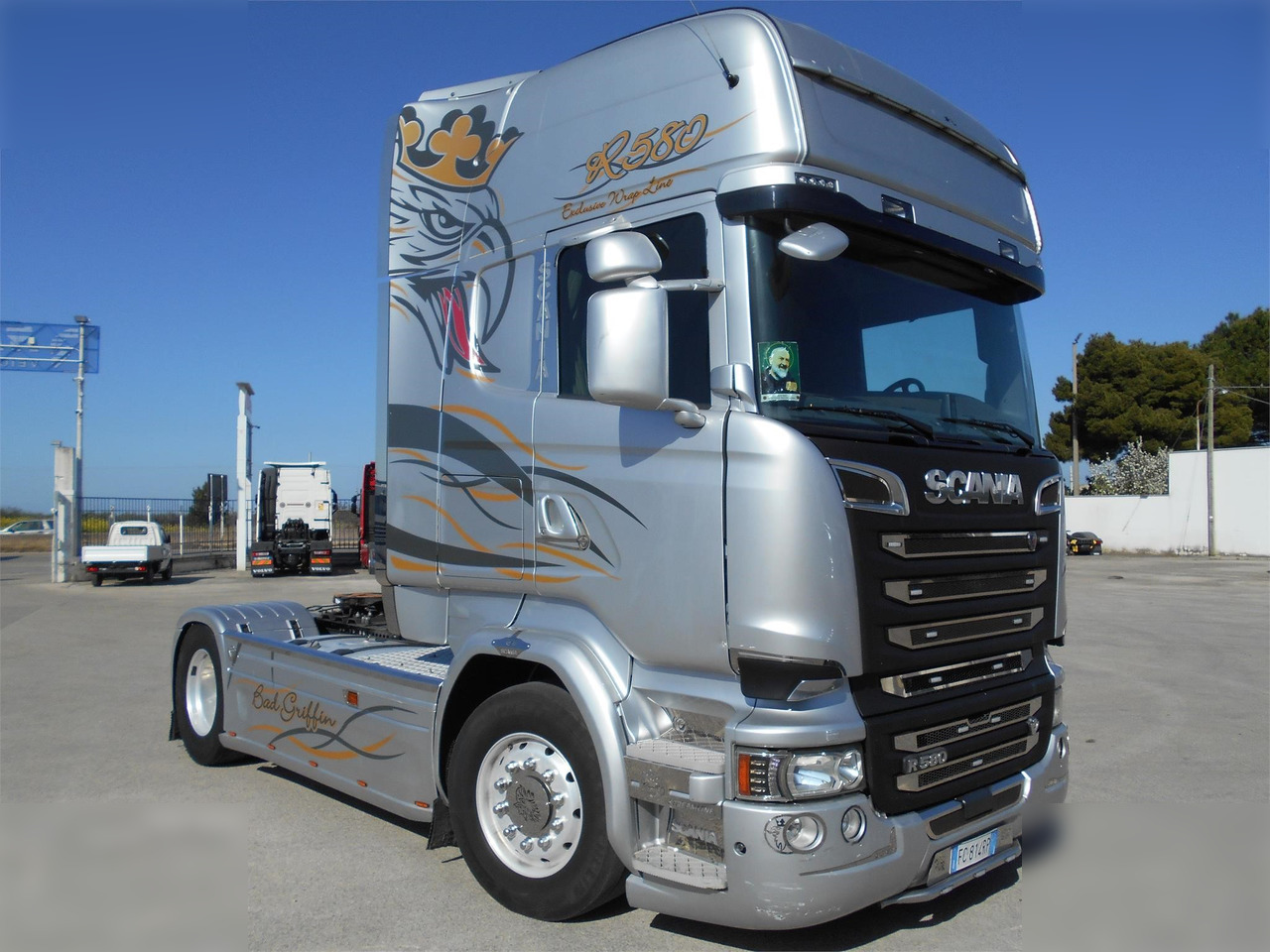 SCANIA R580 - Xe đầu kéo: hình 2 SCANIA R580 - Xe đầu kéo: hình 2