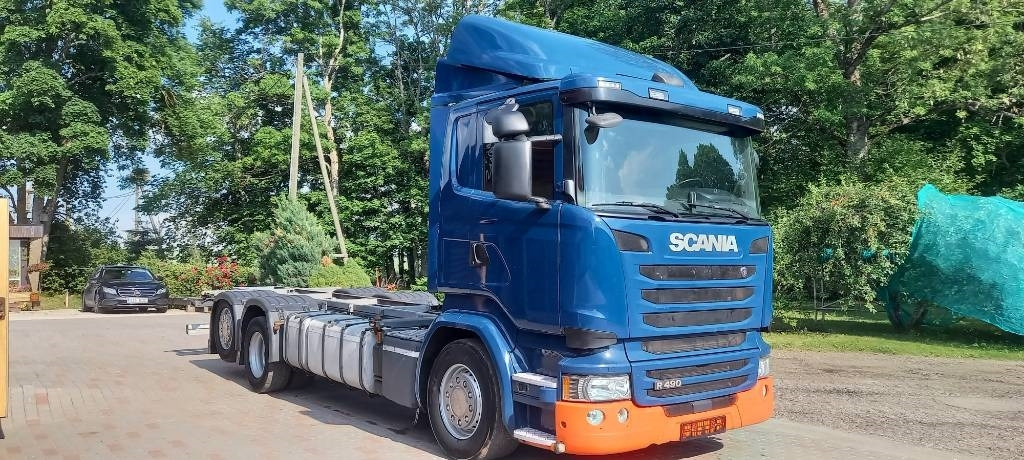 Scania R 490 LB, 6x2*4, EURO 6, 360 KW - Xe chở container/ Xe tải hoán đổi thân: hình 3 Scania R 490 LB, 6x2*4, EURO 6, 360 KW - Xe chở container/ Xe tải hoán đổi thân: hình 3