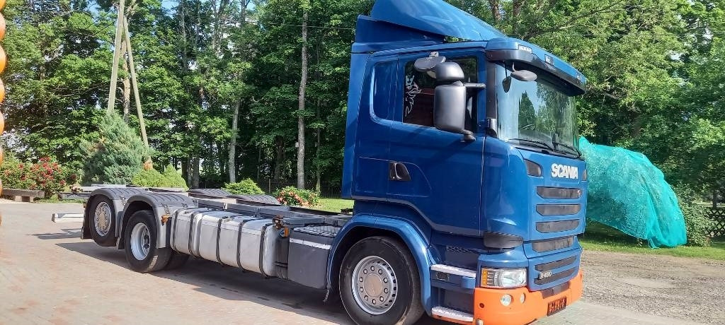 Scania R 490 LB, 6x2*4, EURO 6, 360 KW - Xe chở container/ Xe tải hoán đổi thân: hình 5 Scania R 490 LB, 6x2*4, EURO 6, 360 KW - Xe chở container/ Xe tải hoán đổi thân: hình 5